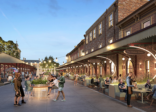 Artists Impression Concept Render Exterior East View Dusk