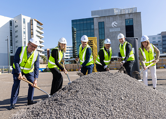 City Campus Student Accommodation Sod Turn 1