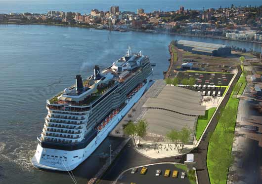 Cruise Terminal Concept Visualisation