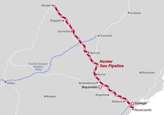 Hunter Gas Pipeline3