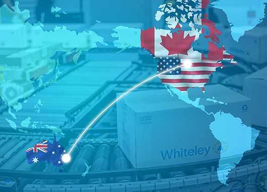 Whiteley Export Opportunities to North America web