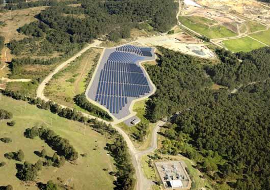 Newcastle Solar Farm courtesy NCC