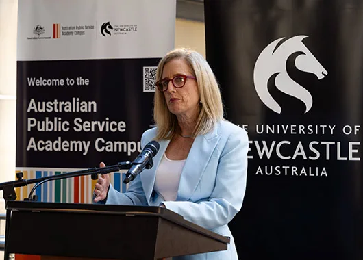 APSC-Launch-Minister-Katy-Gallagher-presents