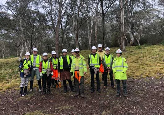Volunteers-at-Barrington-Tops-weeding-activity-Credit-NPWS